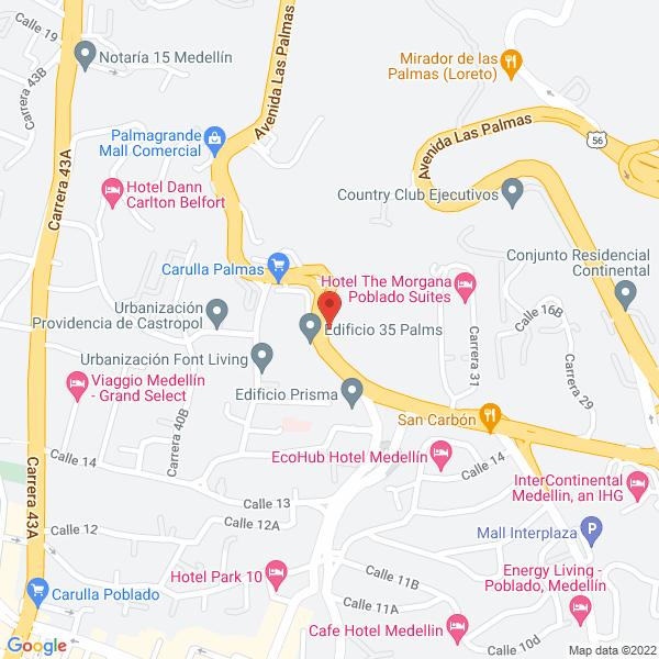 Mapa de Kirón Centro Se Bronceado
