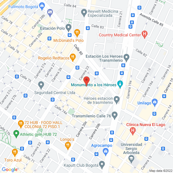 Mapa de Kitchen-Aid Servicio Tecnico Autorizado
