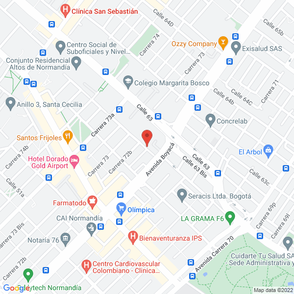 Mapa de Knovel Pharma S.A.S.