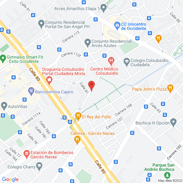 Mapa de Know How Corp S.A.S.
