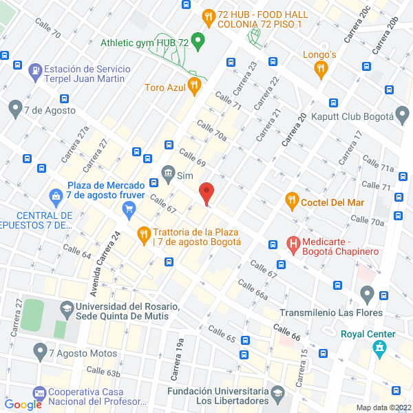 Mapa de Koala Colombia