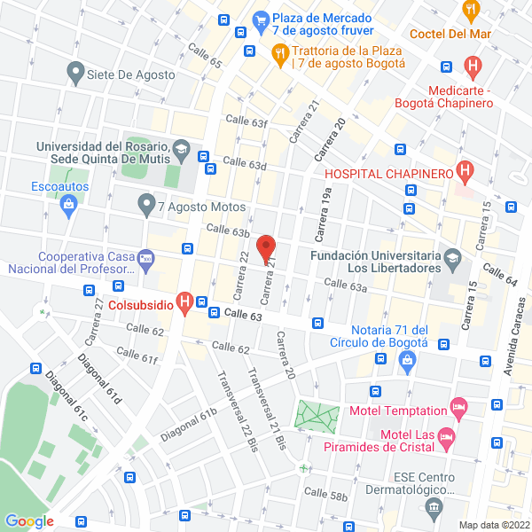 Mapa de Krc Ingenieros S.A.S.