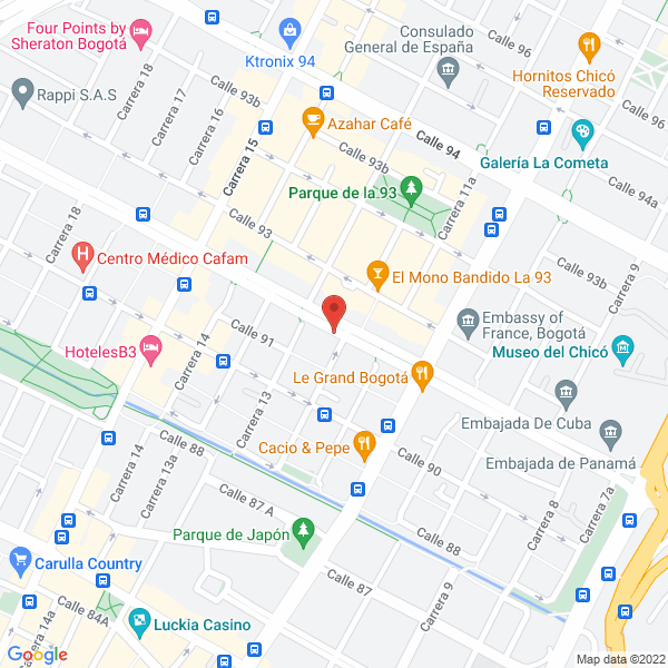 Mapa de Krepitar S.A.S.