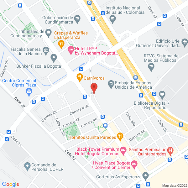 Mapa de Krlo Parrilla