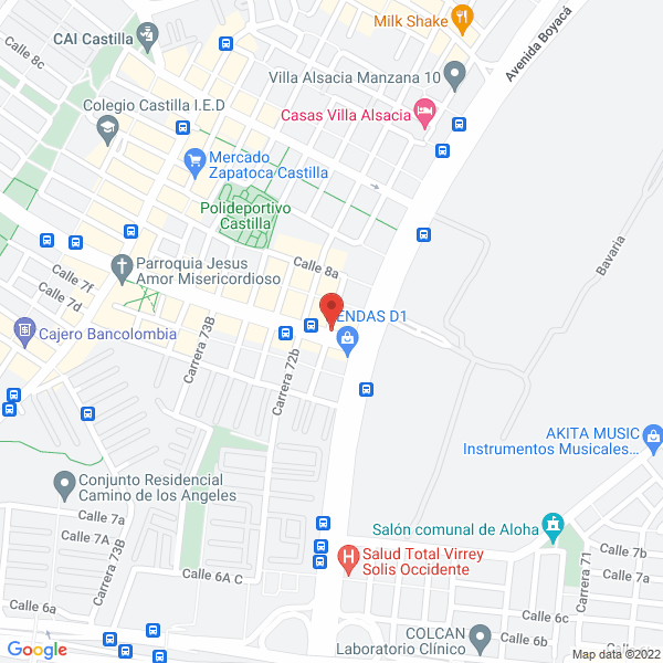Mapa de Leon Camargo S.A.S.
