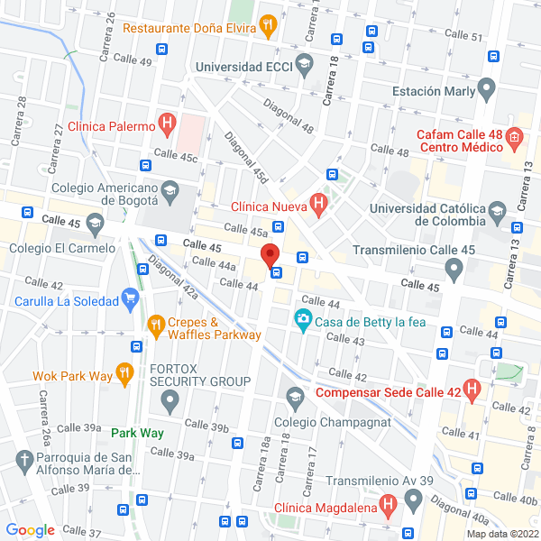 Mapa de Inmobilian S.A.S.