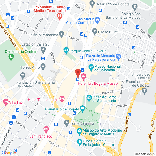 Mapa de Inmobiliaria Alfonso & Cía. Ltda.