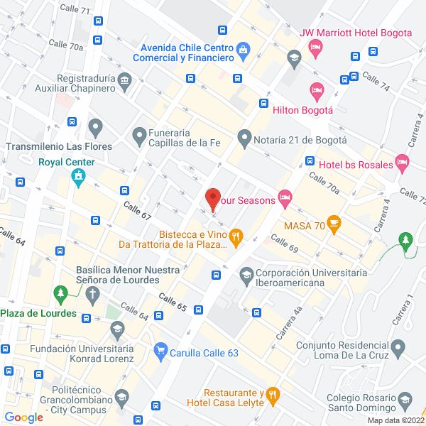 Mapa de Inmobiliaria Asein Y Cía. Ltda.