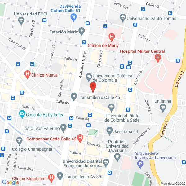Mapa de Inmobiliaria Caballero Matiz