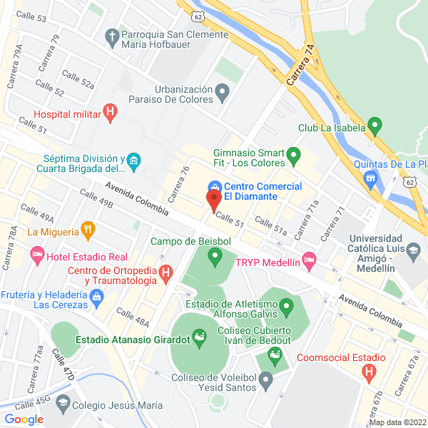 Mapa de Hostería Los Cedros