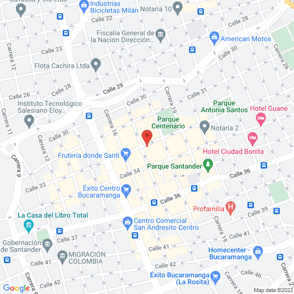 Map of La Casita De Pauli