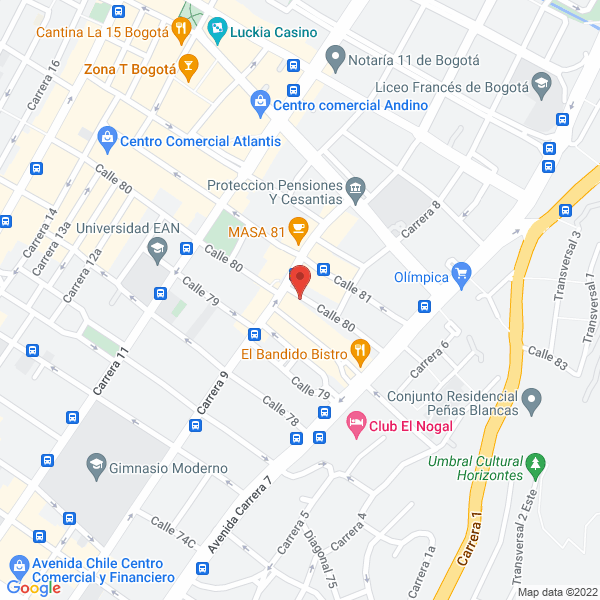 Mapa de La Cava 80