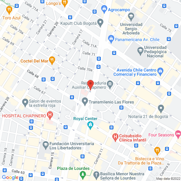 Mapa de La Chispa Del Color.