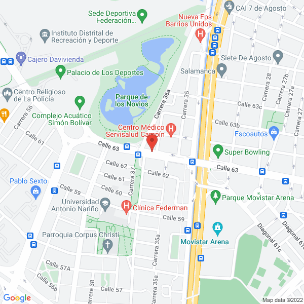 Mapa de La Chorizería