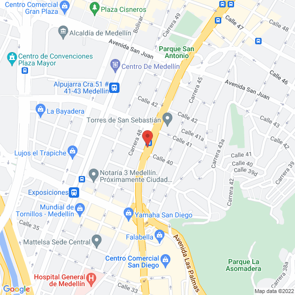 Mapa de Distribuidora La Concha S.A.S.