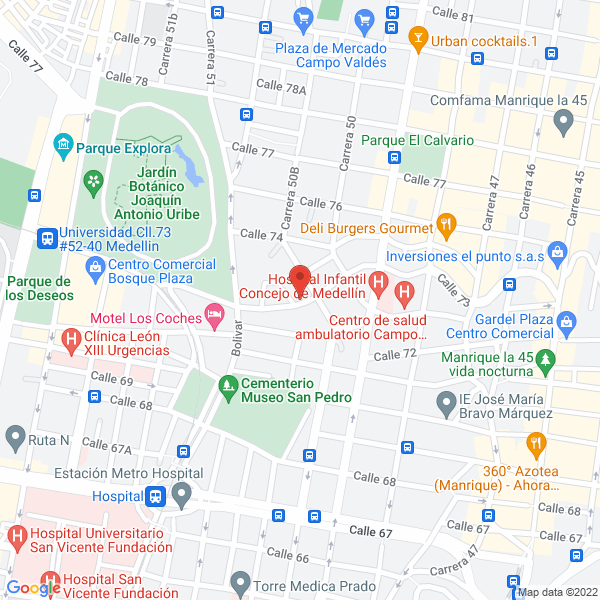 Mapa de La Gorda Correa