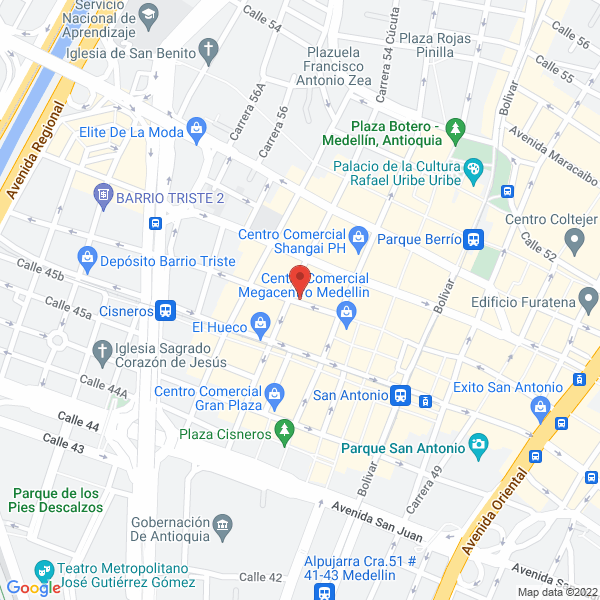 Mapa de La Habana Food Y Drinks