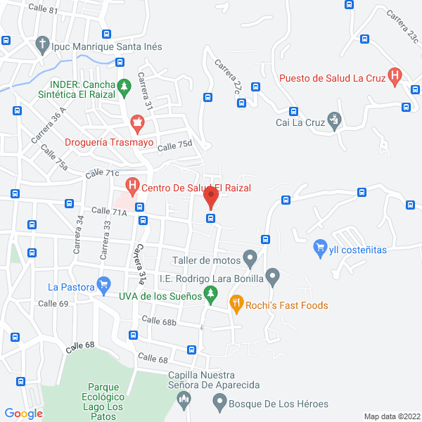 Mapa de La Capilla