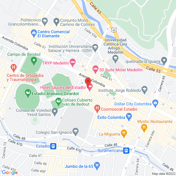 Mapa de La Caribeña Taberna Y Licorera
