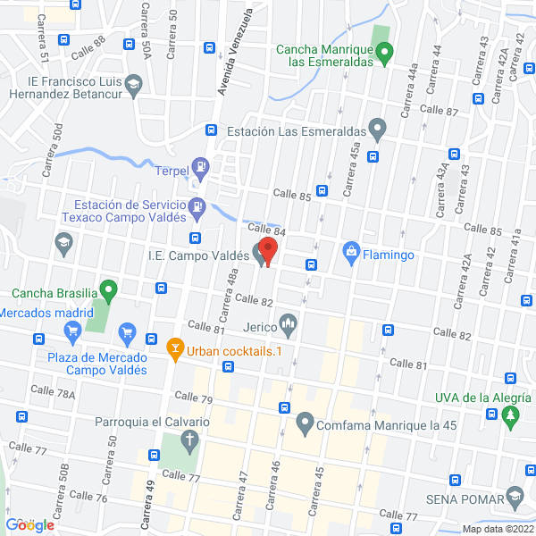 Mapa de La Casa Del Ajo