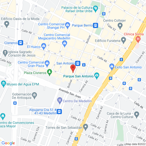 Mapa de Inversiones Pacho