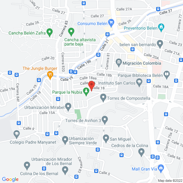 Mapa de Inversiones Pegat S.A.S.