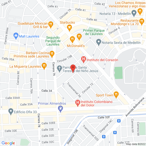 Mapa de Inversiones Pérez Muñoz