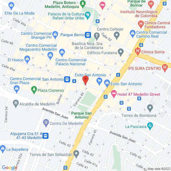 Mapa de Inversiones Ríos Vásquez S.A.S