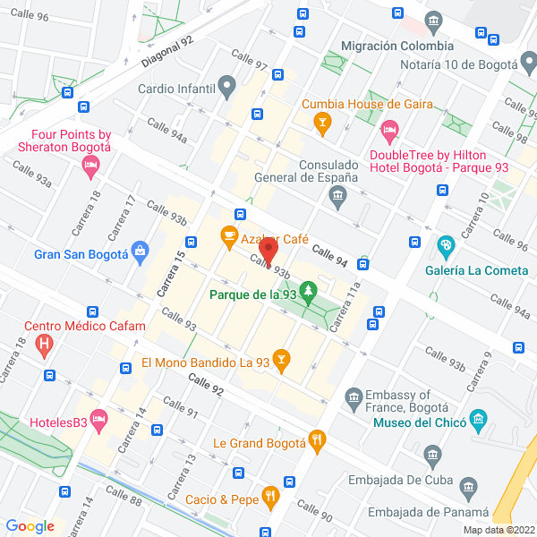 Mapa de Inversiones Valmiera S.A.S.