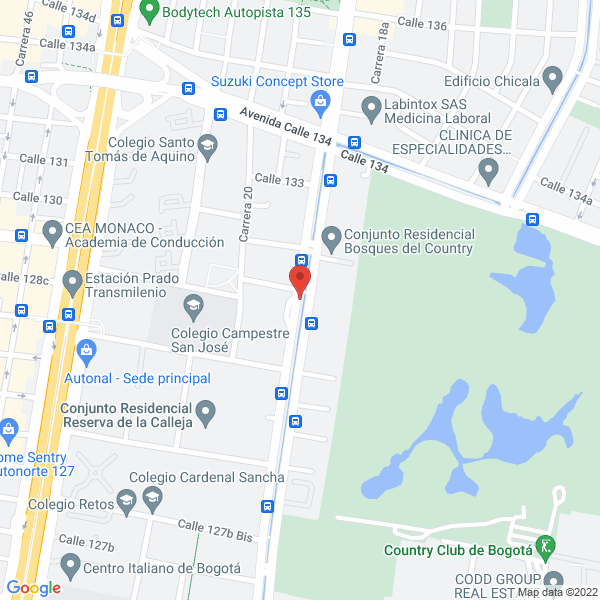 Mapa de Inversiones Y Construcciones La Calleja SA