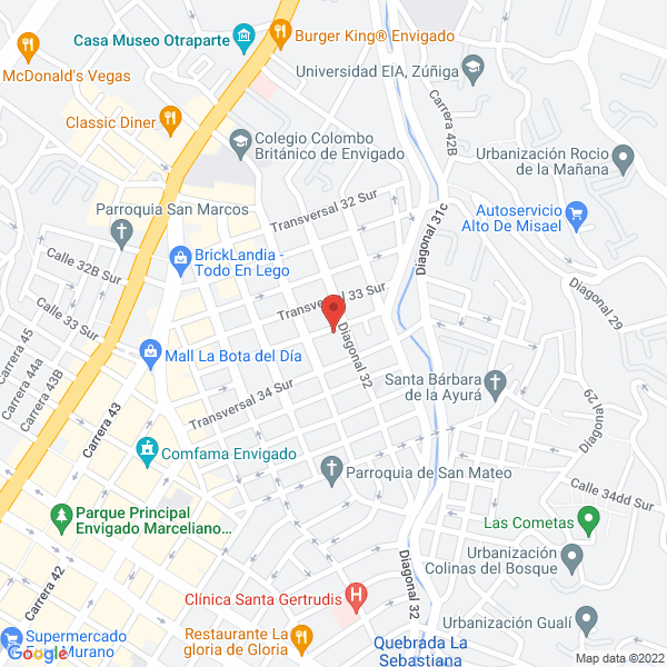 Mapa de Inversiones Y Distribuidora Povea S.A.S.
