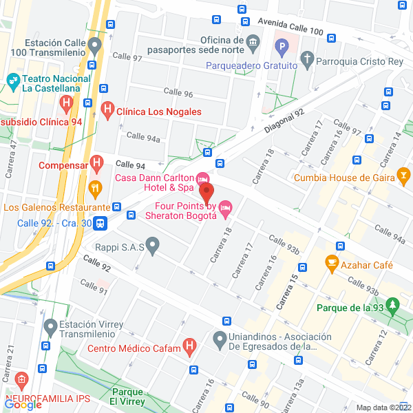 Mapa de Investigación Asesoría Y Consultoría Empresarial S.A.S.