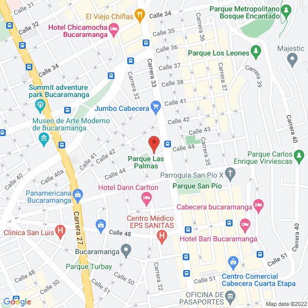 Map of Investigaciones Y Cobranzas El Libertador S.A.S.
