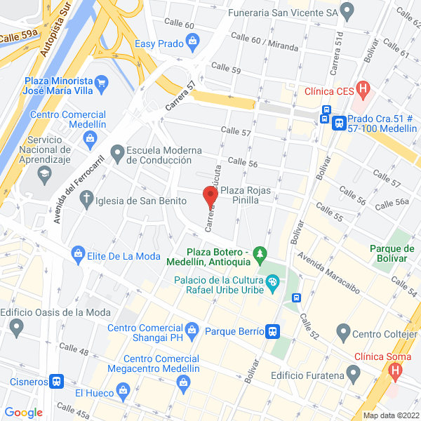 Mapa de Lito-Nico Litografía Y Tipografía