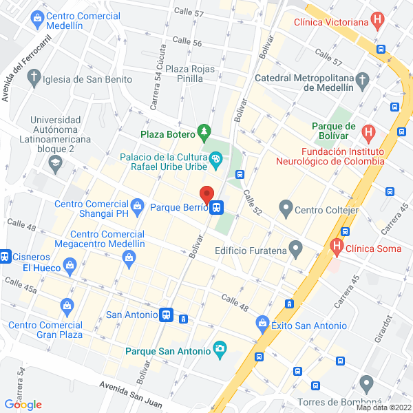 Mapa de Llinás Chica Y Cía.