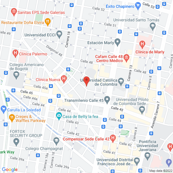 Mapa de K W Servicios Integrados Ltda.