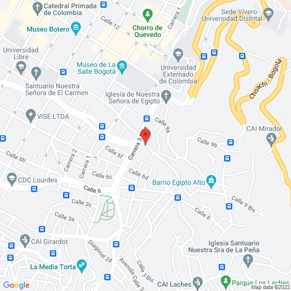 Mapa de Kabiros S.A.S.