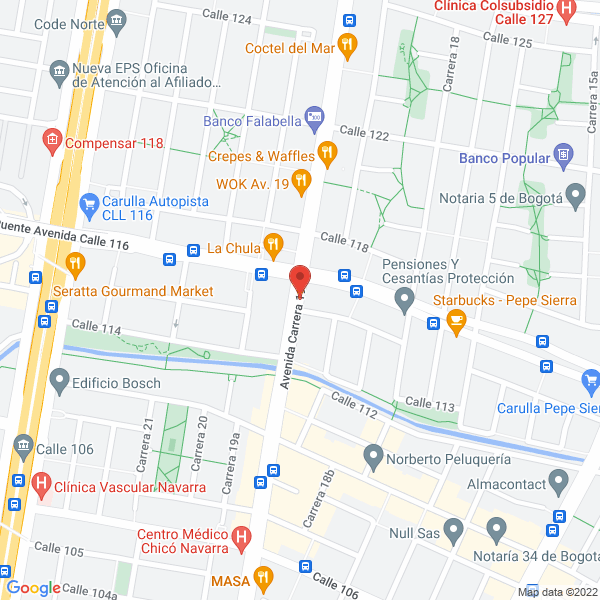 Mapa de Kiyo Restaurante