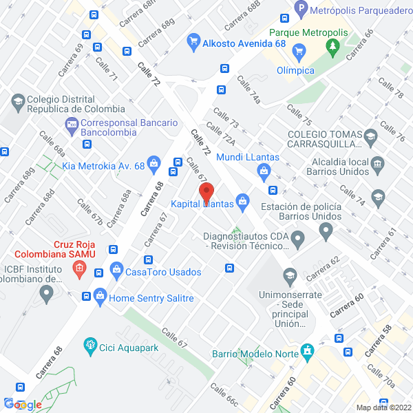Mapa de Kobel Producciones