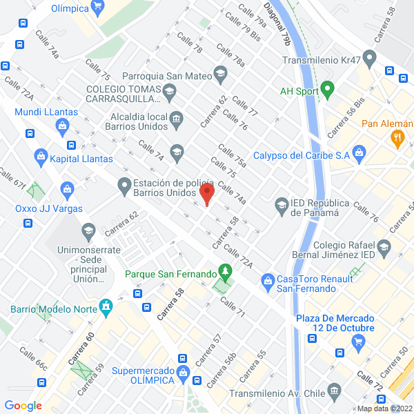 Mapa de Kormy Inc S.A.S