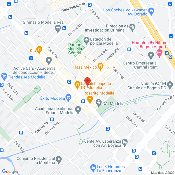 Mapa de Kumon Un. Modelia