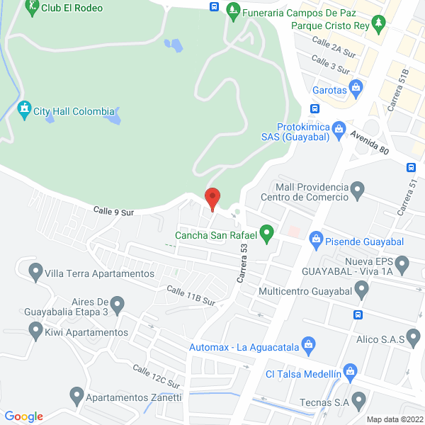Mapa de L.M. Quimicos S.A.S.