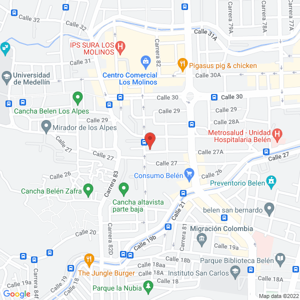 Mapa de La Bodega Del Sur