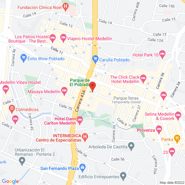 Mapa de La Bombonera Pollo Y Papa A La Francesa