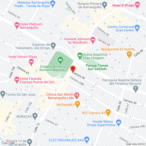 Map of La Boutique Del Bebé