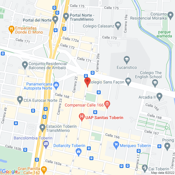 Mapa de La Casa Del Ordeño Mecánico S.A.S.