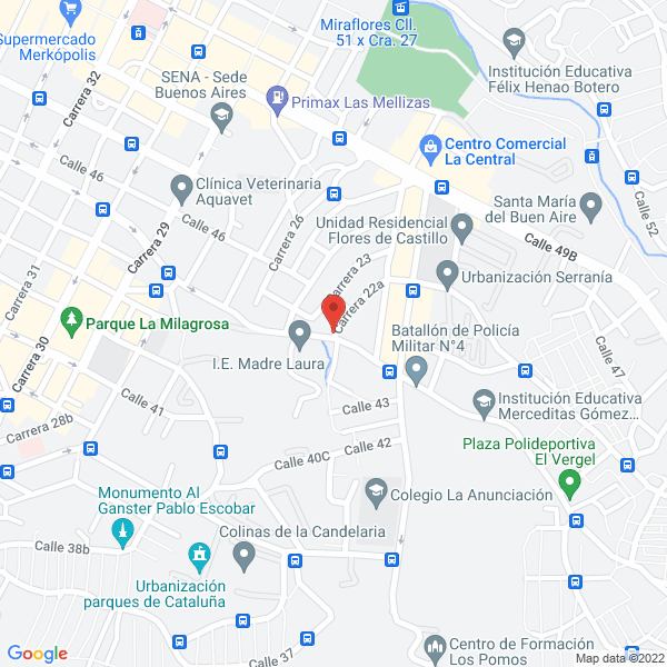 Mapa de J Consultores Ltda