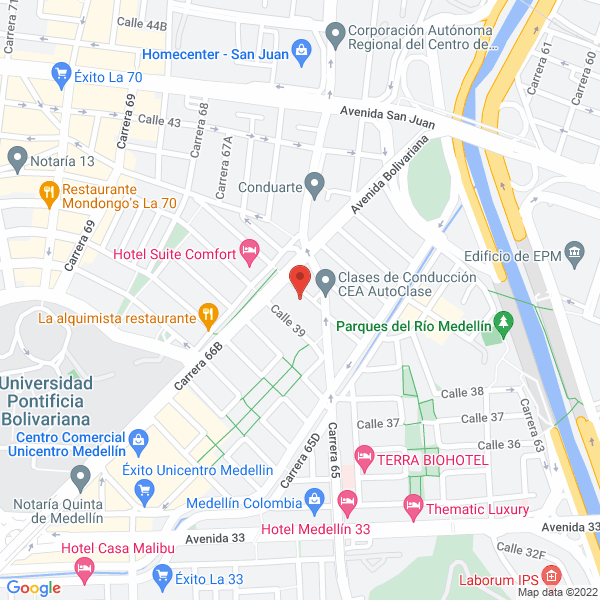 Mapa de J P G Imagen & Diseño