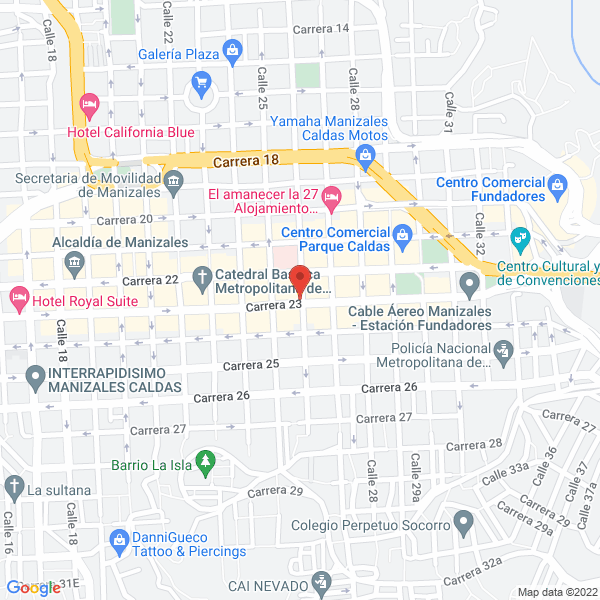 Map of Laboratorio Clínico Silvio Alfonso Marín