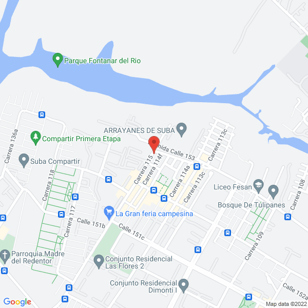 Mapa de Jardin Infantil Personitas Del Shaddai